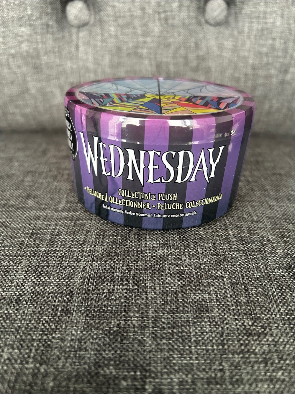NEW 🆕 Wednesday Mini Collectible Plush Tin / 3.5 in plush